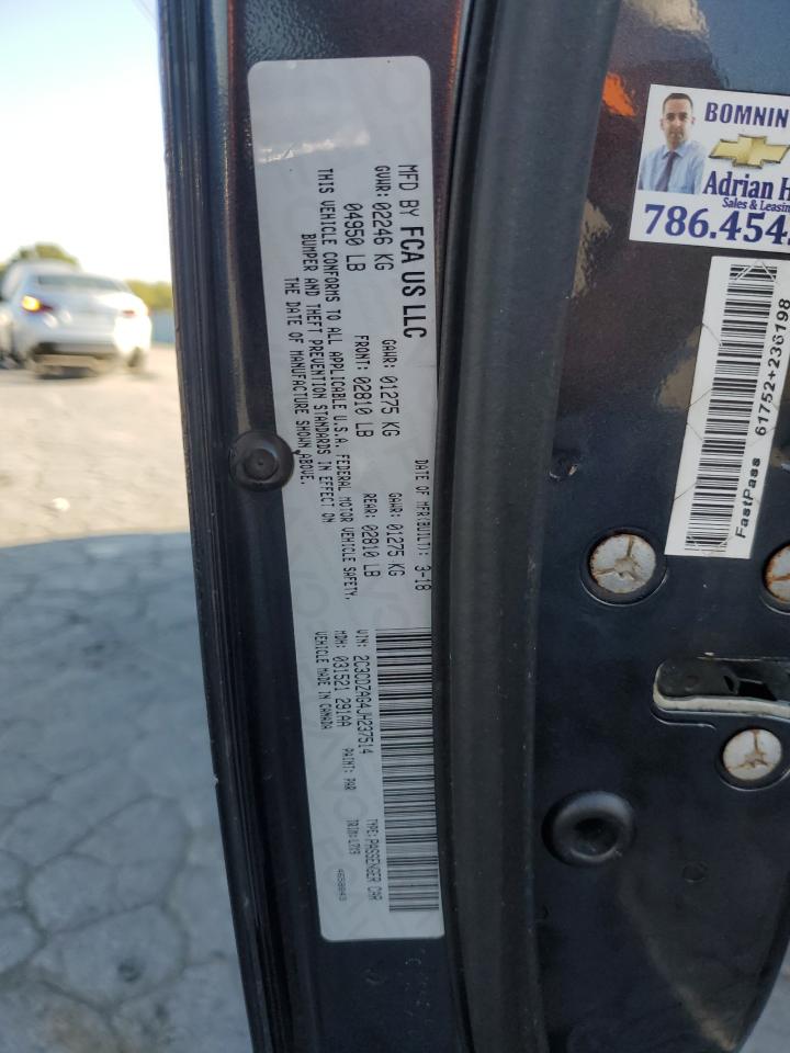 2018 Dodge Challenger Sxt VIN: 2C3CDZAG4JH237514 Lot: 81090995