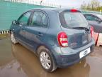 2011 NISSAN MICRA ACENTA CVT  for sale at Copart WOLVERHAMPTON