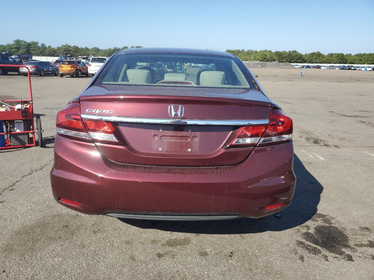 2015 Honda Civic Lx VIN: 19XFB2F5XFE284384 Lot: 81433925