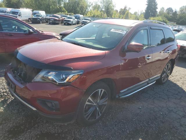  NISSAN PATHFINDER 2018 Красный
