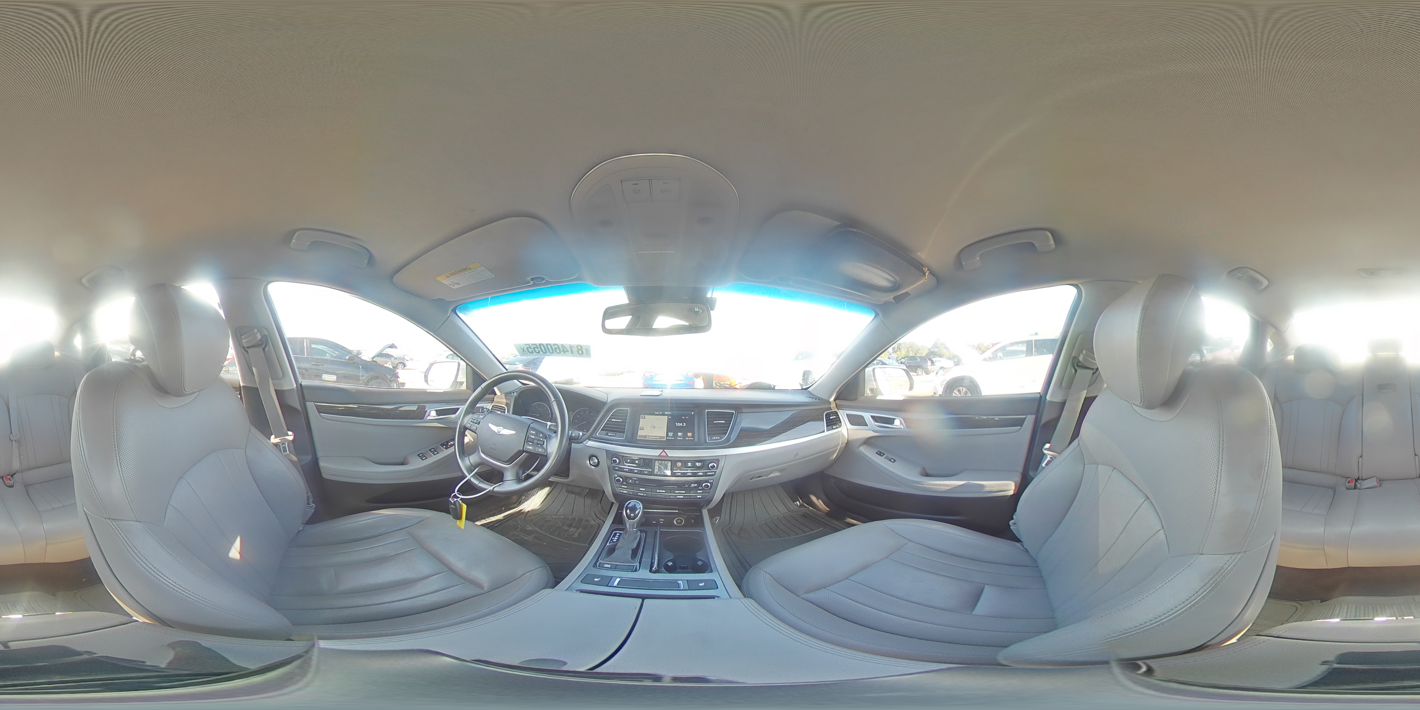 2016 Hyundai Genesis 3.8L VIN: KMHGN4JE8GU135484 Lot: 81460055