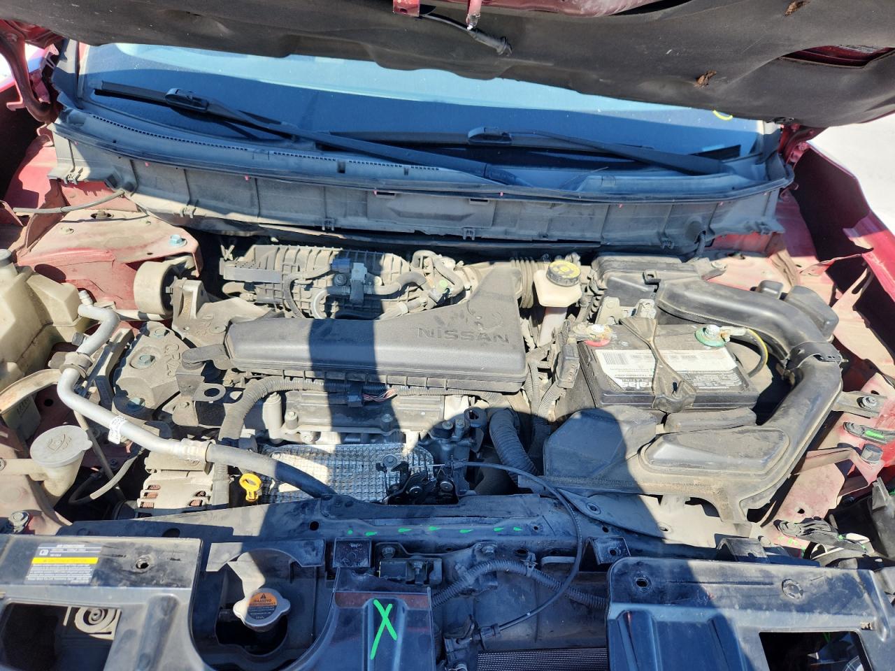 2015 Nissan Rogue S VIN: KNMAT2MTXFP511016 Lot: 81303715