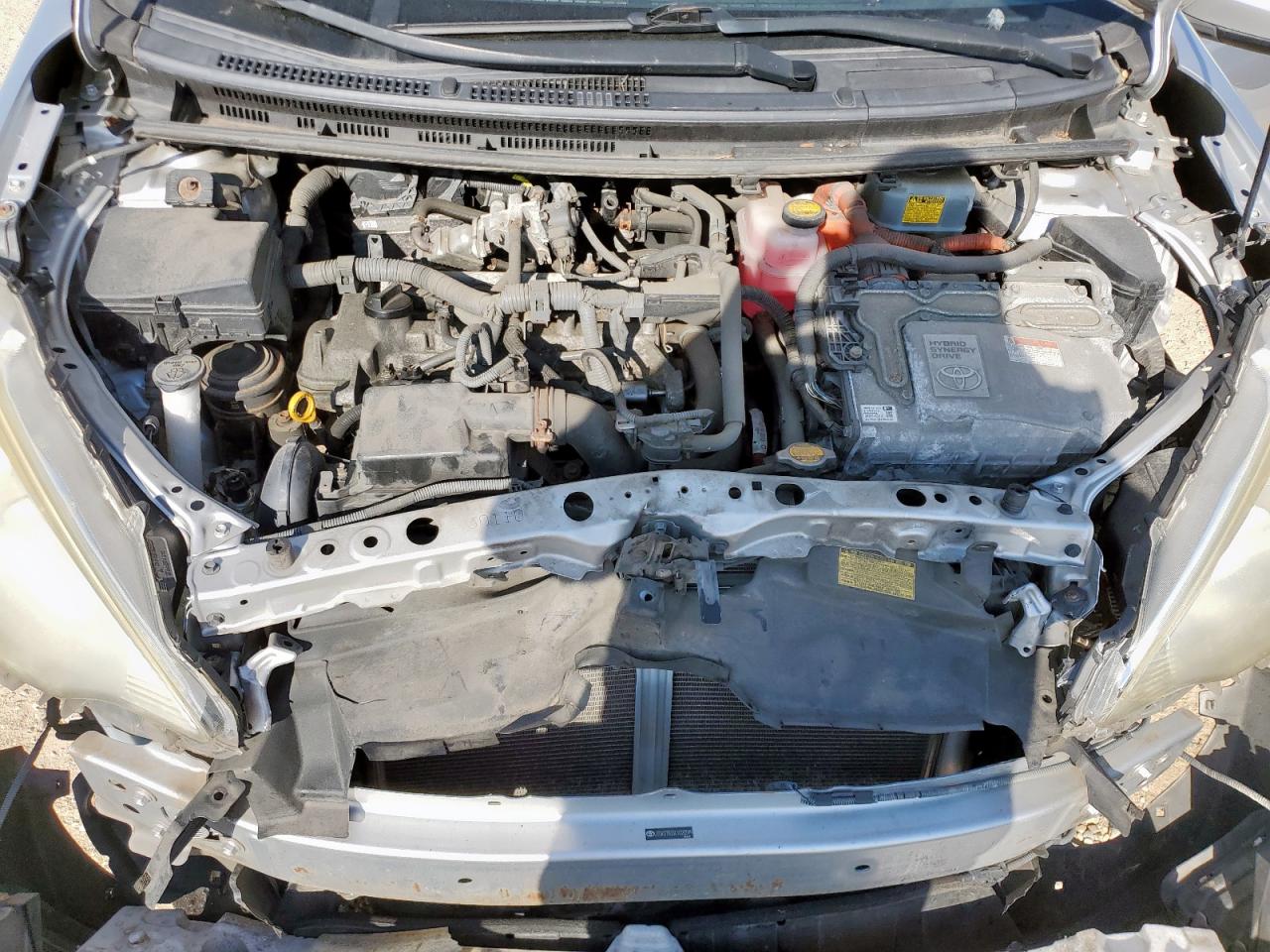 2012 Toyota Prius C VIN: JTDKDTB33C1020599 Lot: 81000685