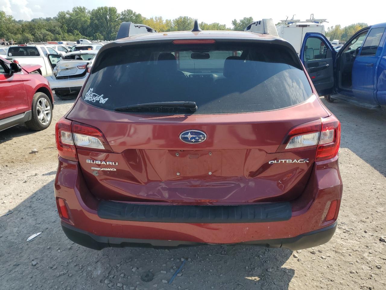 2016 Subaru Outback 2.5I Limited VIN: 4S4BSBLCXG3315090 Lot: 80918855