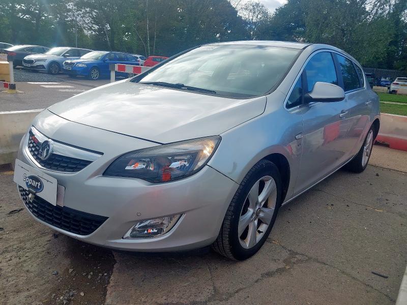 2012 VAUXHALL ASTRA SRI 1.6I 16V SRI 5DR for sale at Copart WOLVERHAMPTON