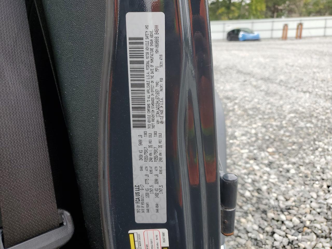 2017 Jeep Wrangler Unlimited Sport VIN: 1C4HJWDG3HL671697 Lot: 71088765