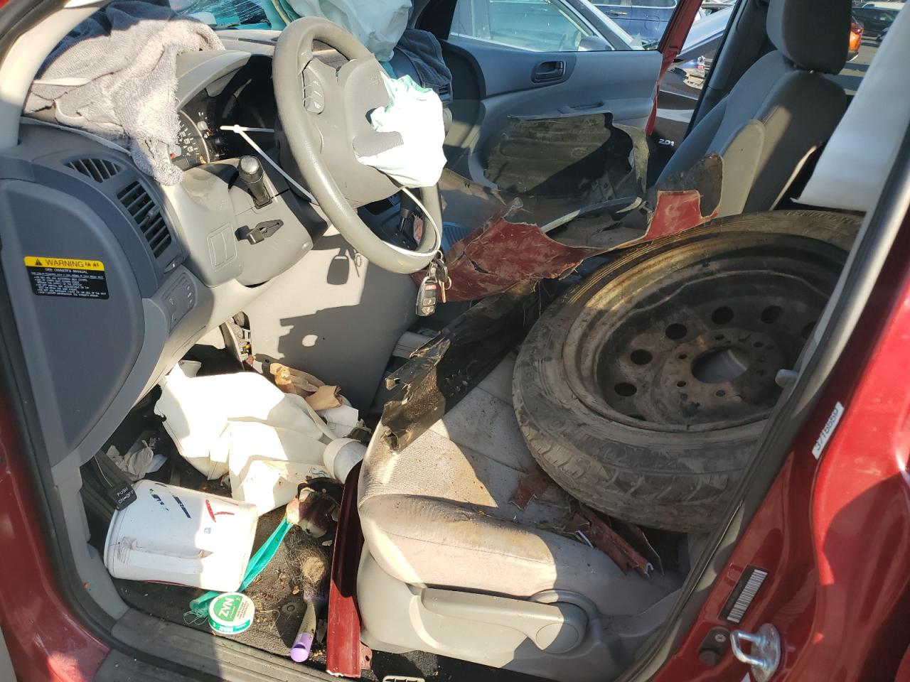 2010 Kia Sedona Lx VIN: KNDMG4C38A6351487 Lot: 81090945