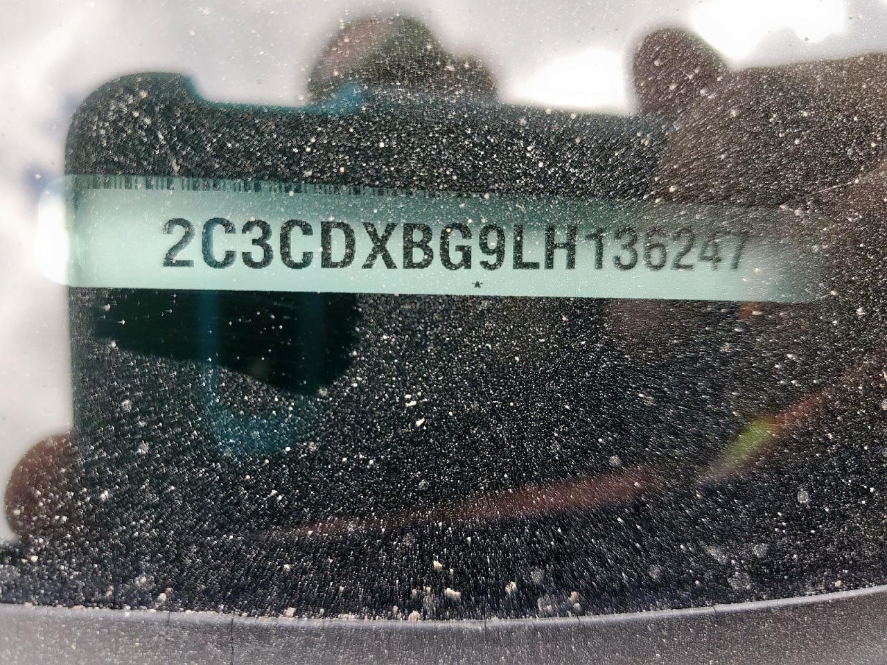 2020 Dodge Charger Sxt VIN: 2C3CDXBG9LH136247 Lot: 84023795