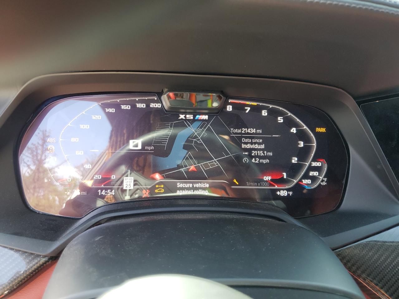 2022 BMW X5 M VIN: 5YMJU0C02N9L56562 Lot: 72061205