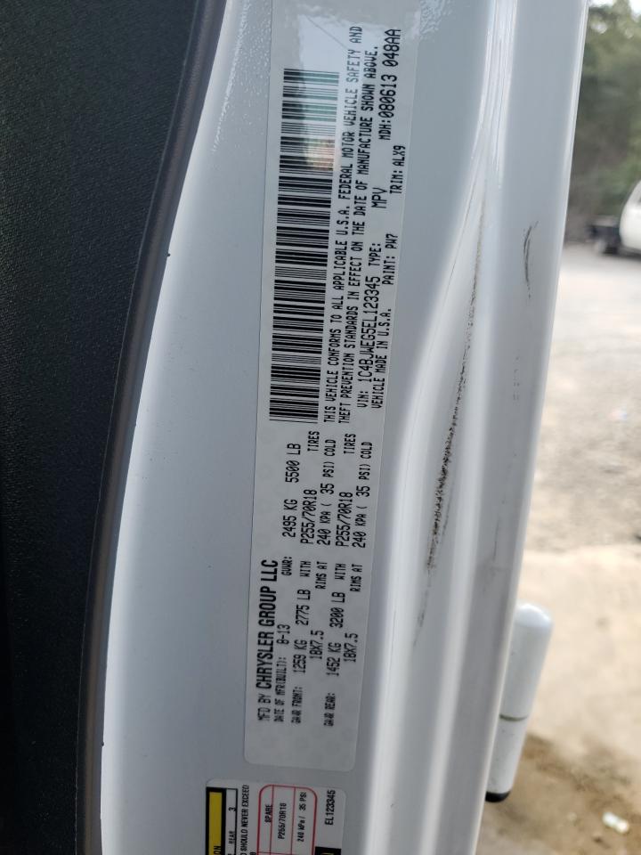 2014 Jeep Wrangler Unlimited Sahara VIN: 1C4BJWEG5EL123345 Lot: 80763855