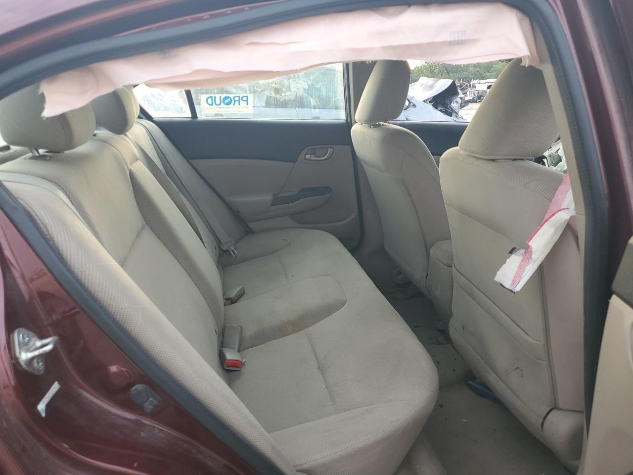 2012 Honda Civic Lx VIN: 2HGFB2F56CH565020 Lot: 71754195