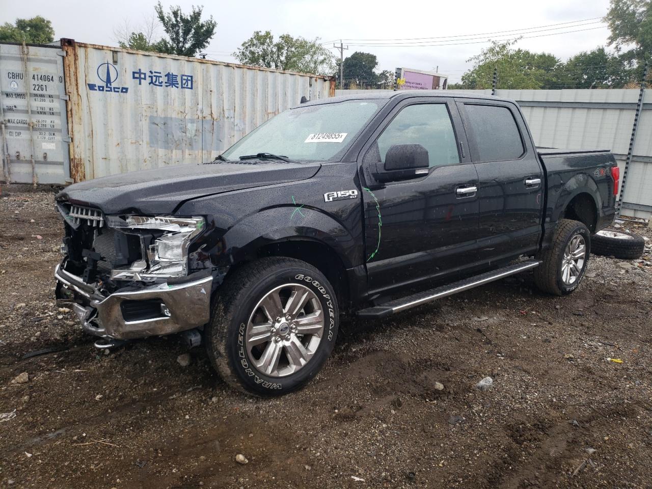 2020 Ford F150 Supercrew black null gas 1FTEW1E45LKE92099 photo #1