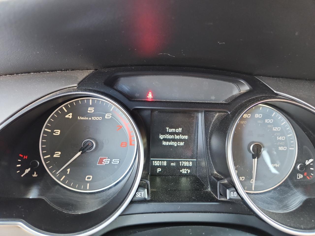 2014 Audi S5 Premium Plus VIN: WAUCGAFR4EA018083 Lot: 83751225