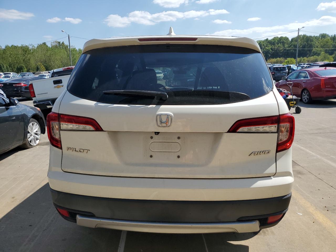 2019 Honda Pilot Exl VIN: 5FNYF6H52KB043327 Lot: 80806585