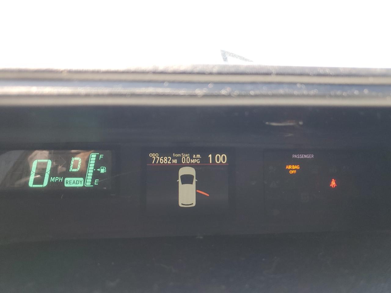 2012 Toyota Prius C VIN: JTDKDTB37C1525707 Lot: 81075825