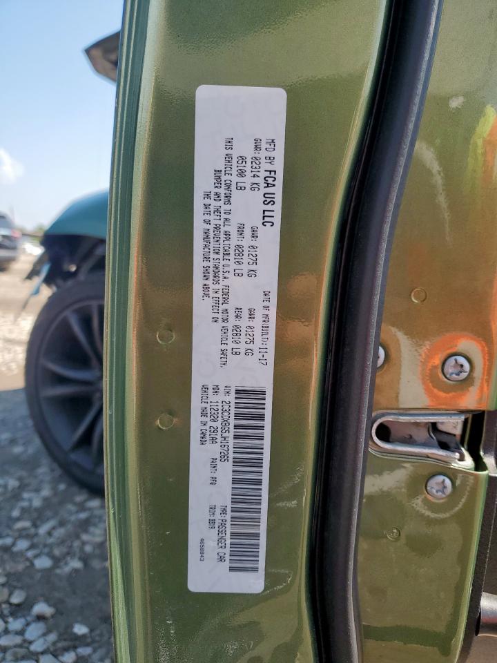 2018 Dodge Charger Sxt VIN: 2C3CDXBG5JH167265 Lot: 71434065