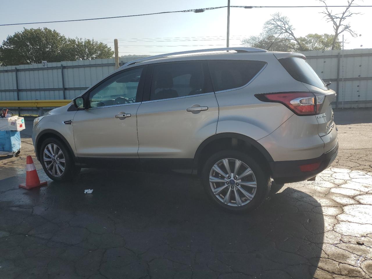 2017 Ford Escape Titanium VIN: 1FMCU0JD3HUC09297 Lot: 80891055