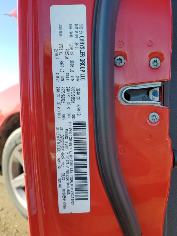 2012 Dodge Ram 1500 St VIN: 1C6RD7FT6CS139720 Lot: 71179305