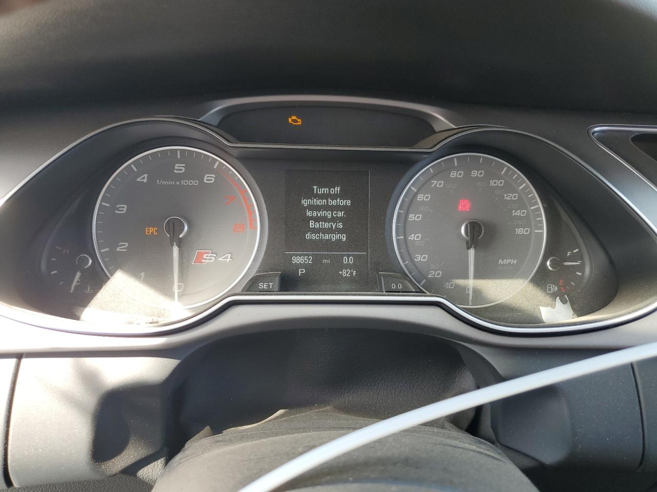 2014 Audi S4 Premium Plus VIN: WAUBGAFL8EA011693 Lot: 81469995