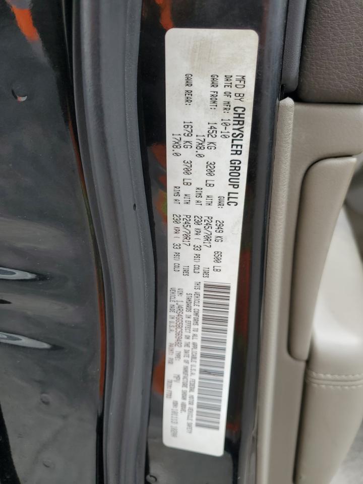 2011 Jeep Grand Cherokee Laredo VIN: 1J4RS4GG5BC569482 Lot: 83758495