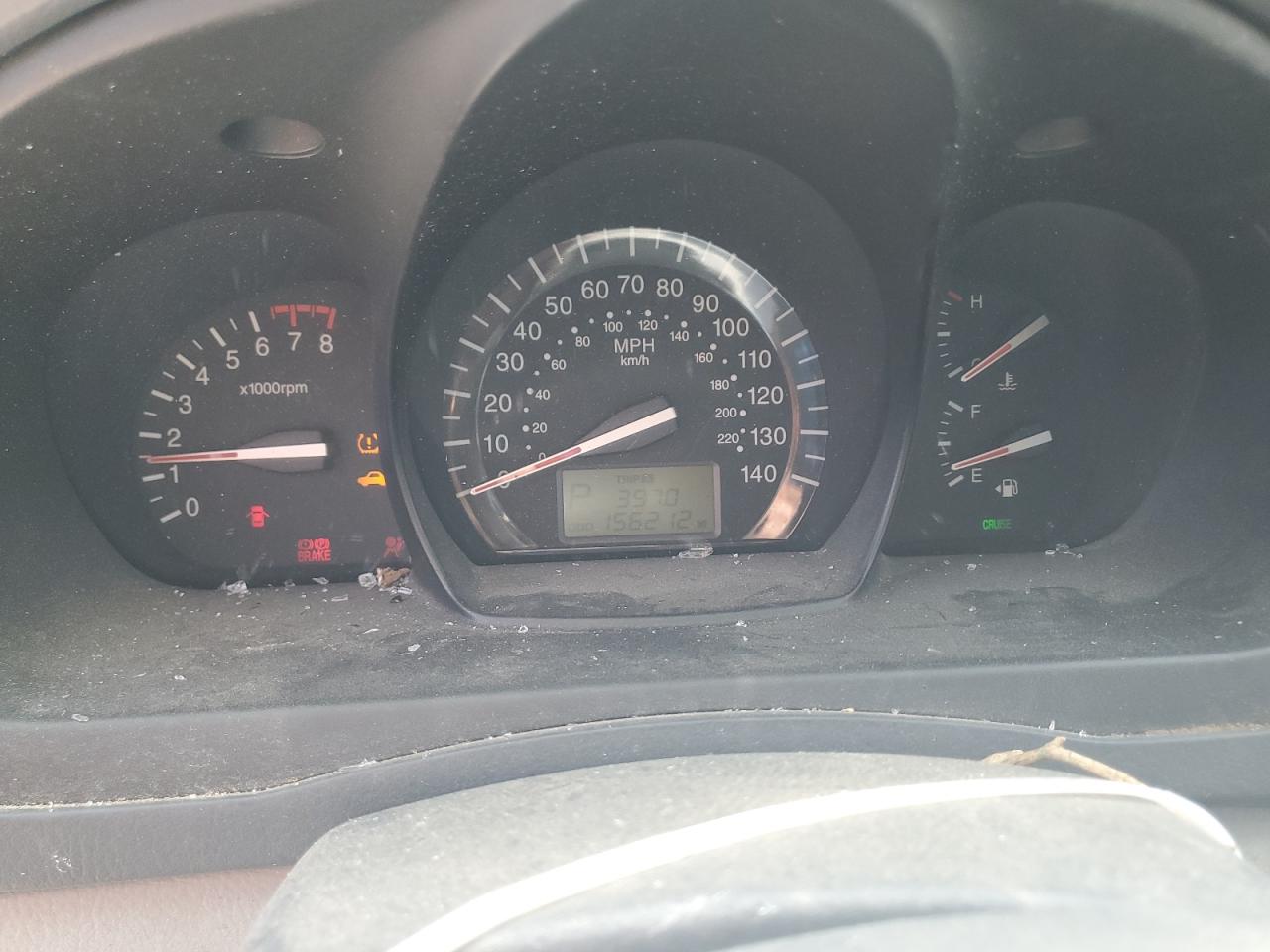 2008 Kia Spectra Ex VIN: KNAFE122185556667 Lot: 71778695