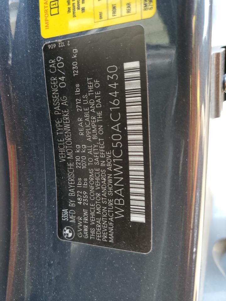 2010 BMW 535 I VIN: WBANW1C50AC164430 Lot: 80896515