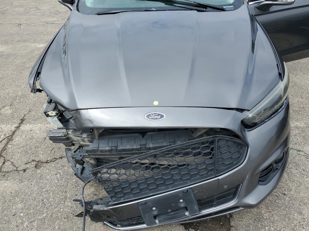 2016 Ford Fusion Titanium Phev VIN: 3FA6P0SU3GR116122 Lot: 81281335