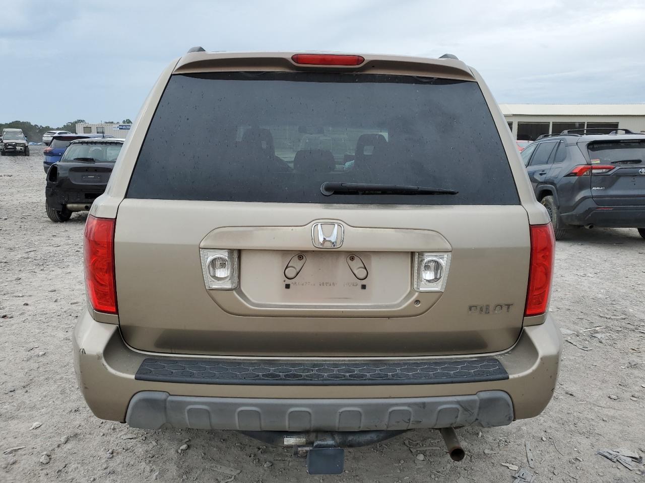 2003 Honda Pilot Exl VIN: 2HKYF186X3H527390 Lot: 81706115