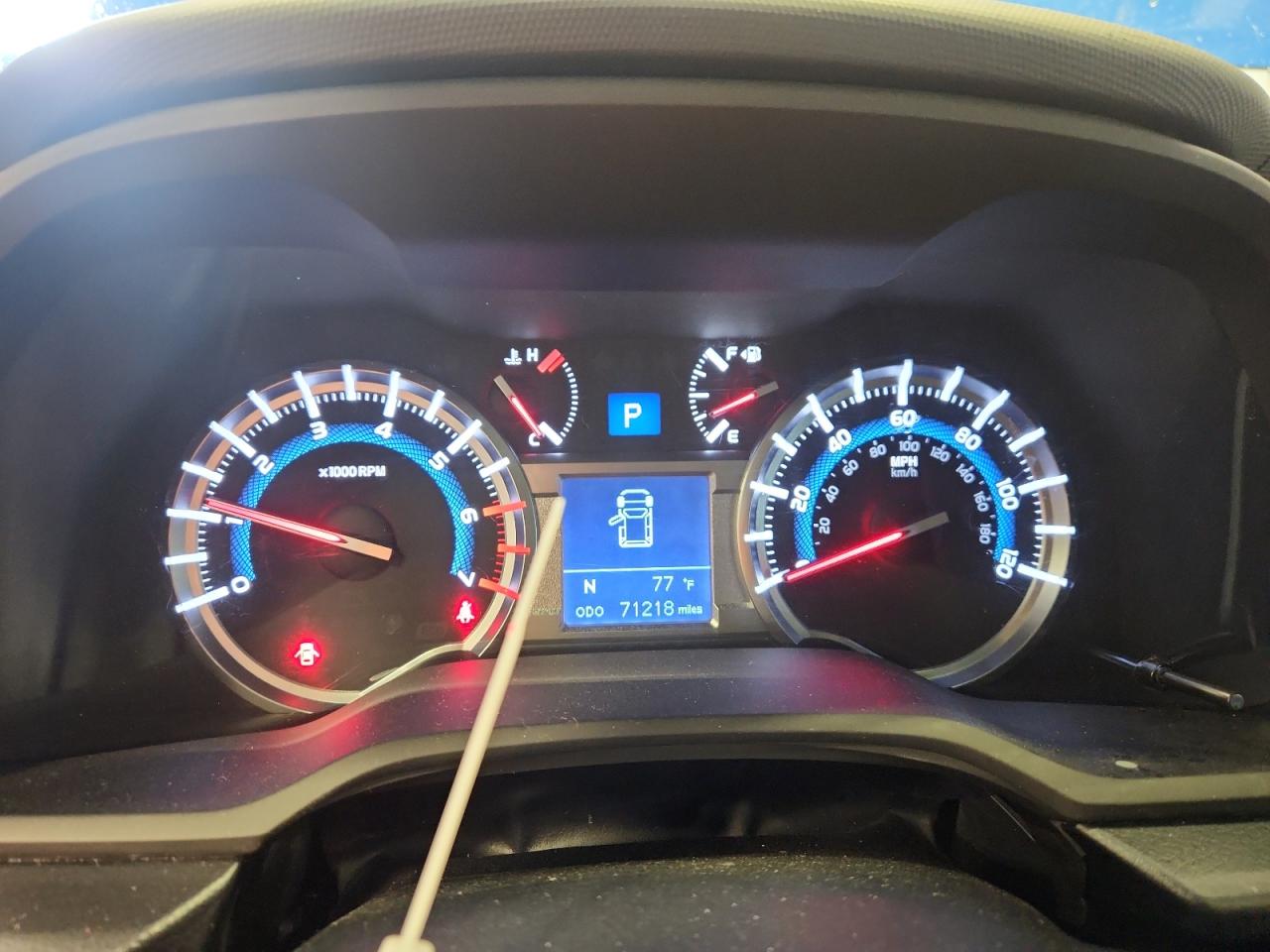 2019 Toyota 4Runner Sr5/Sr5 Premium VIN: JTEBU5JR5K5671012 Lot: 72002115