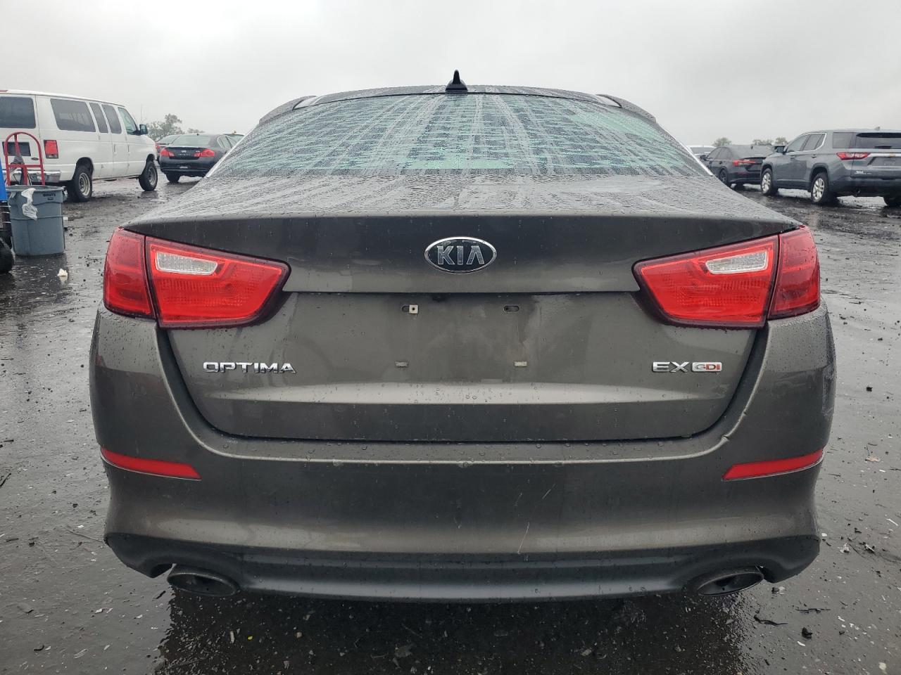 2015 Kia Optima Ex VIN: 5XXGN4A73FG380140 Lot: 81128495