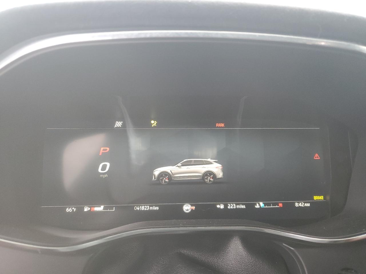 2023 Jaguar F-Pace Svr VIN: SADCZ2EE7PA710024 Lot: 80105795