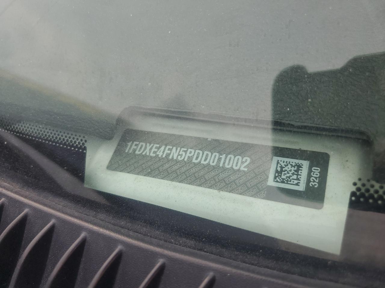 2023 Ford E450 Box Truck VIN: 1FDXE4FN5PDD01002 Lot: 70825625