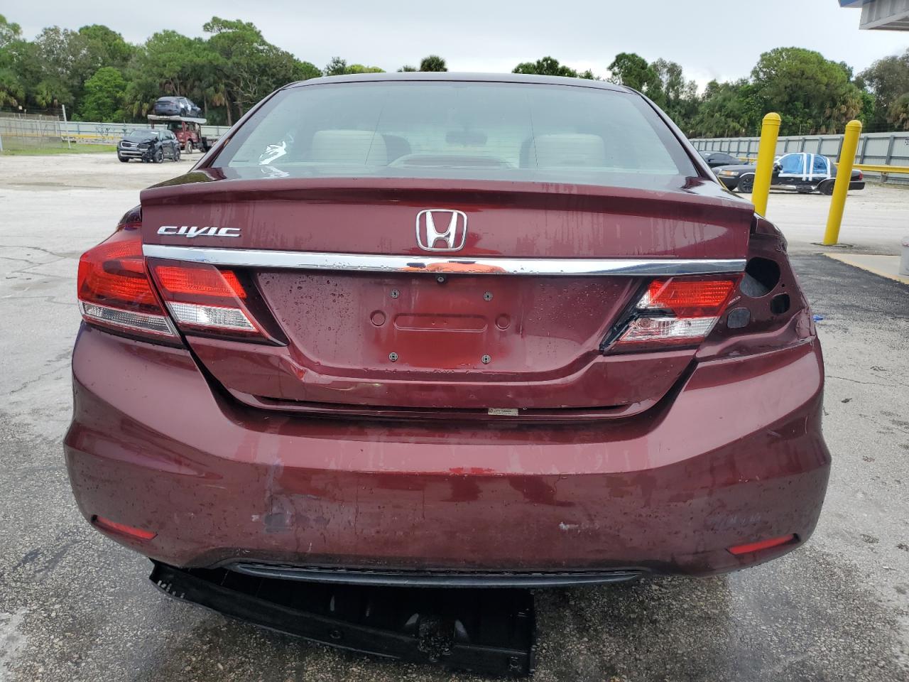 2013 Honda Civic Ex VIN: 19XFB2F8XDE083009 Lot: 80622845