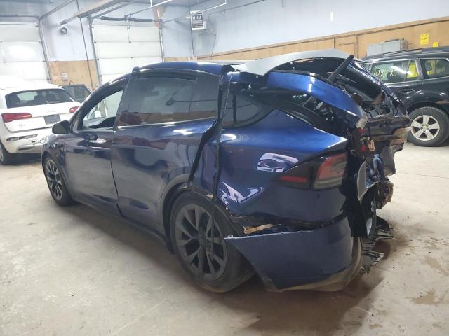  TESLA MODEL X 2024 Blue