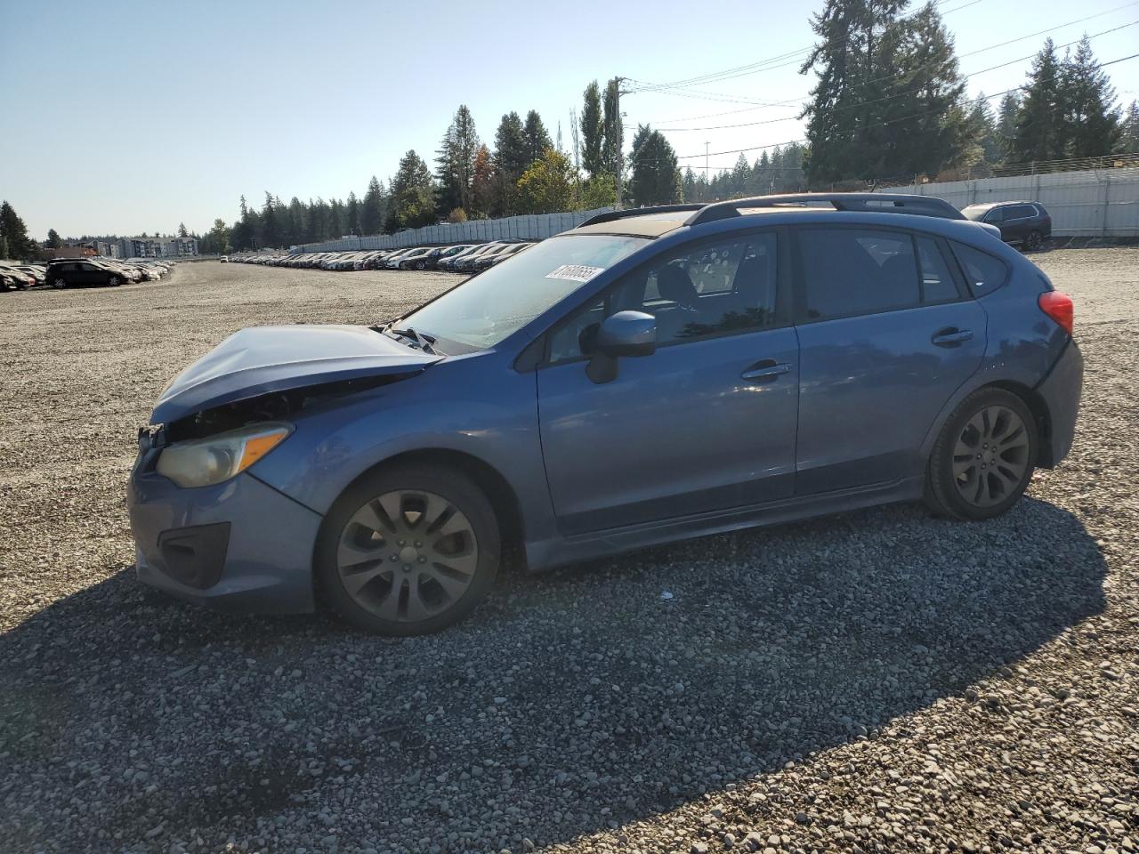 SUBARU IMPREZA 2012. Lot# 81680655. VIN JF1GPAS64CH245557. Photo 1
