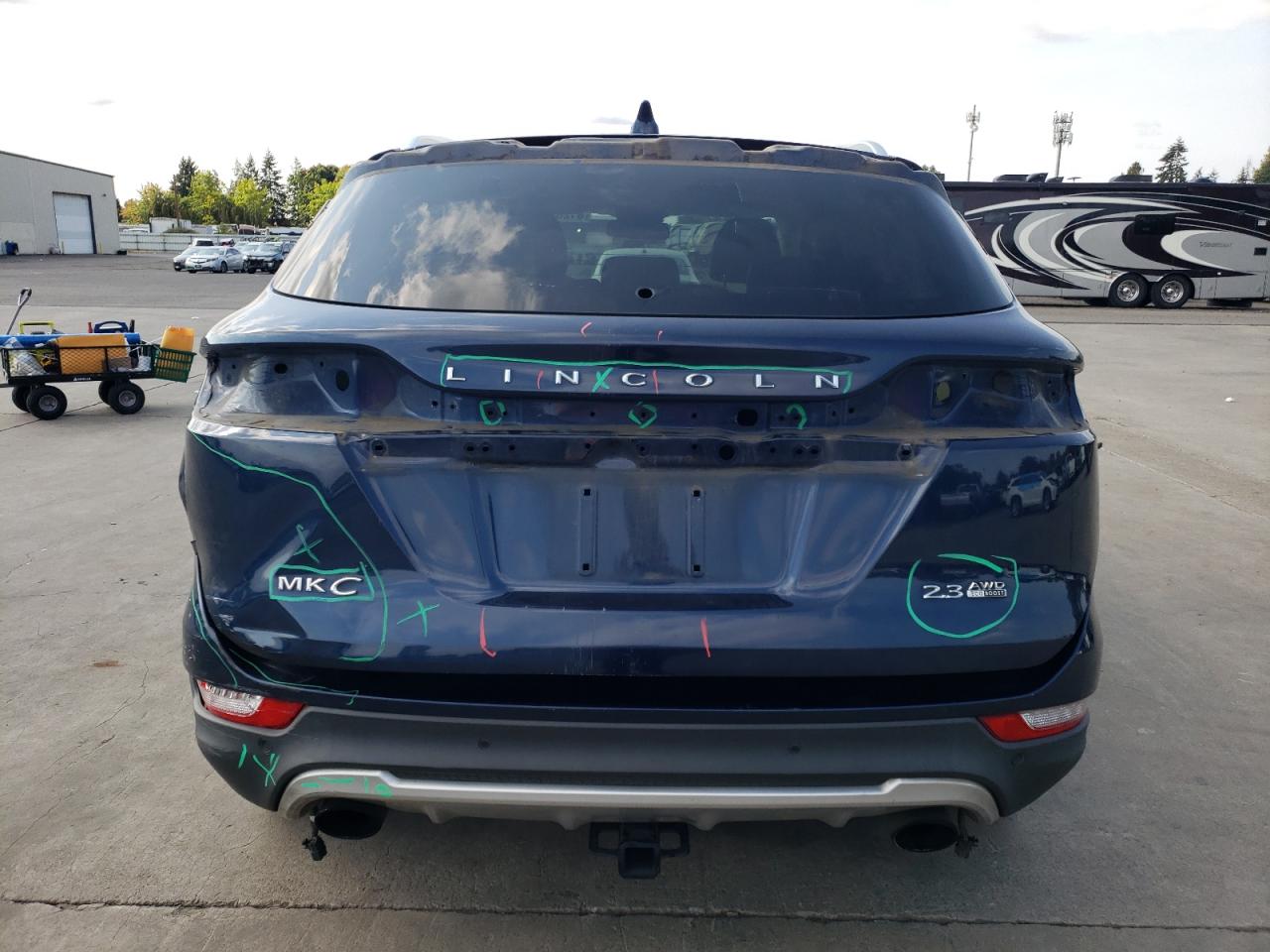 2015 Lincoln Mkc VIN: 5LMTJ2AHXFUJ42800 Lot: 81281815