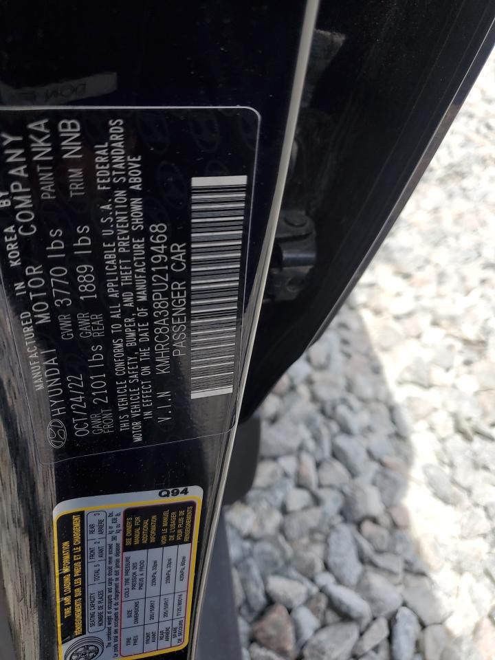 2023 Hyundai Venue Sel VIN: KMHRC8A38PU219468 Lot: 71435775