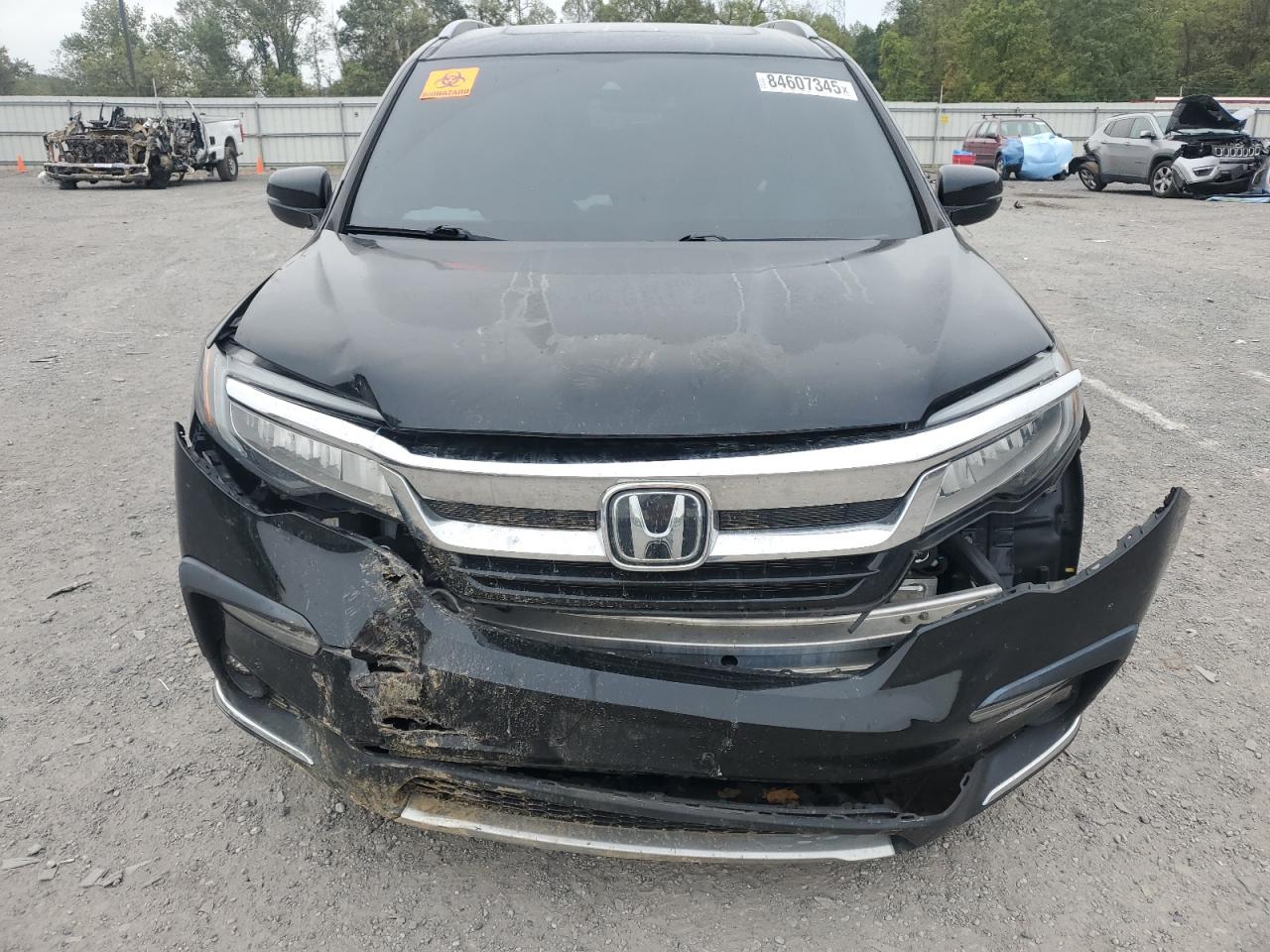 2020 Honda Pilot Touring VIN: 5FNYF6H68LB003411 Lot: 84607345