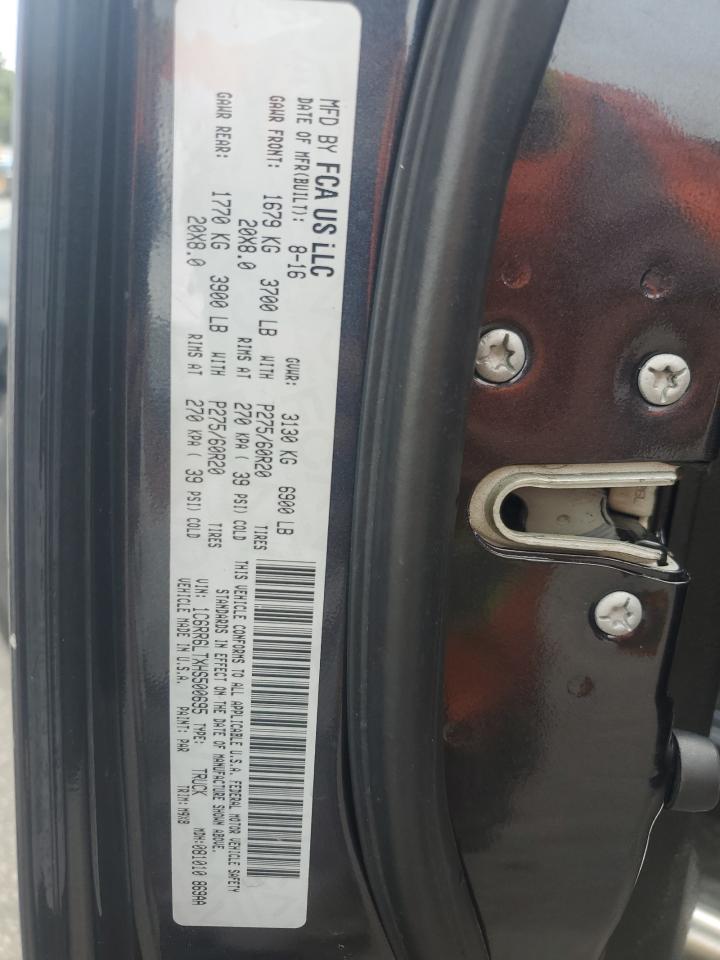 2017 Ram 1500 Slt VIN: 1C6RR6LTXHS500695 Lot: 80147095