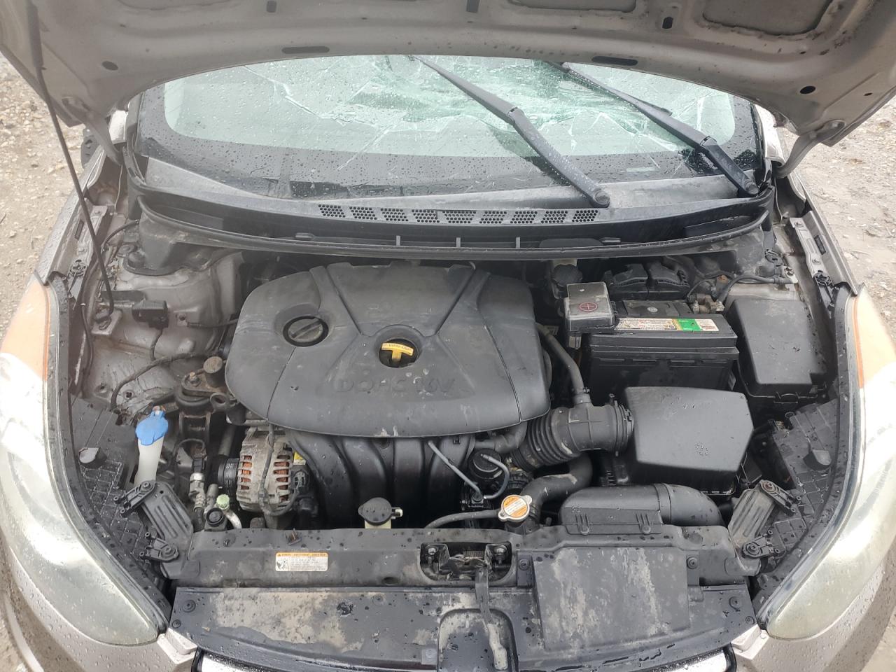 2013 Hyundai Elantra Gls VIN: 5NPDH4AE9DH158843 Lot: 82065685