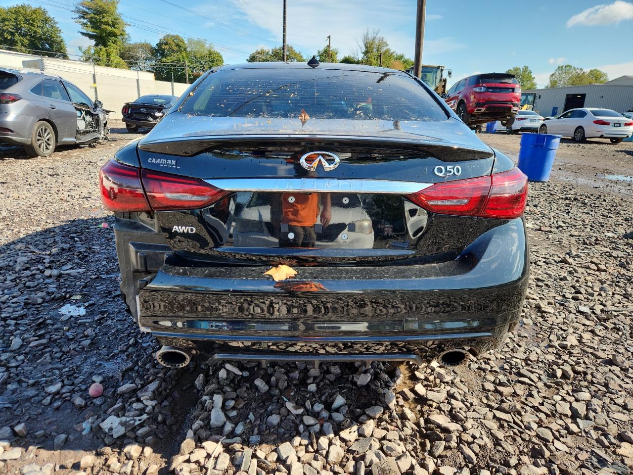 2018 Infiniti Q50 Luxe VIN: JN1EV7AR8JM435083 Lot: 80702315