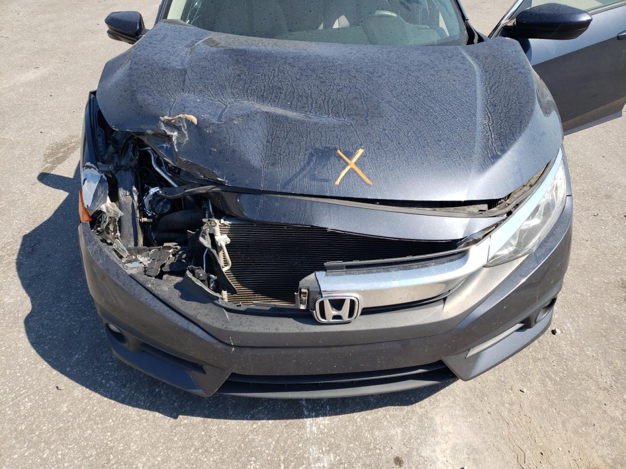 2018 Honda Civic Ex VIN: JHMFC1F30JX011628 Lot: 71844455