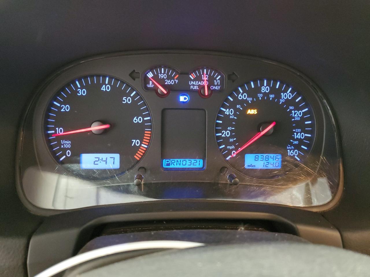 2000 Volkswagen Golf Gls VIN: WVWGA21J5YW498901 Lot: 81815155