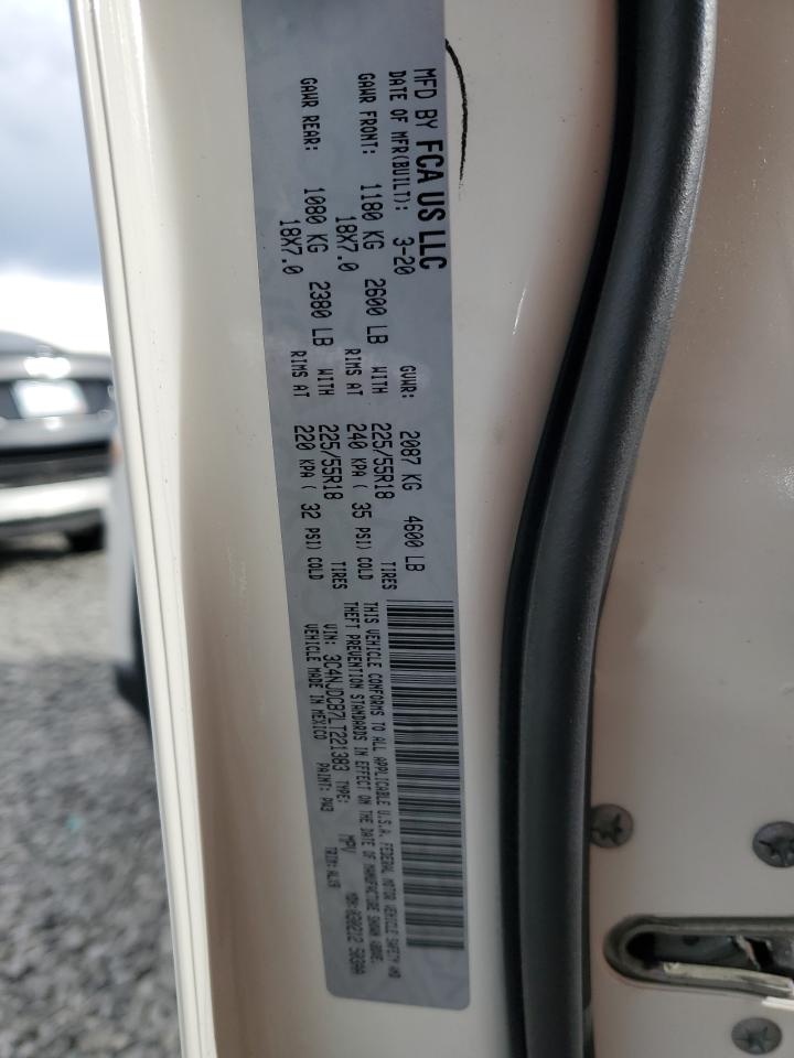 2020 Jeep Compass Limited VIN: 3C4NJDCB7LT221383 Lot: 84047185