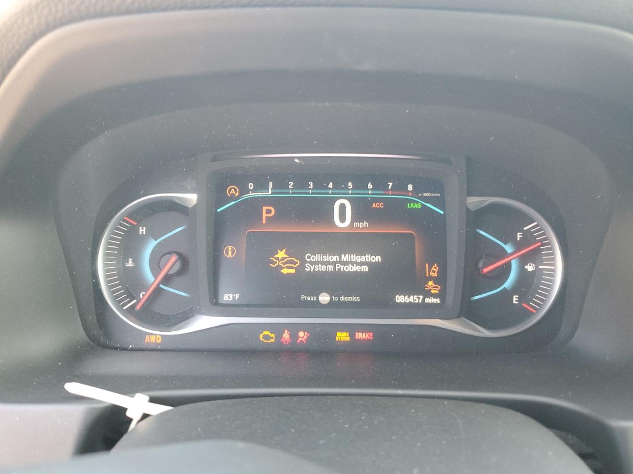 2020 Honda Pilot Black VIN: 5FNYF6H76LB060070 Lot: 80239045