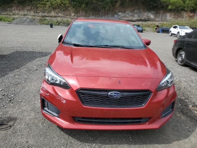  SUBARU IMPREZA 2017 Red