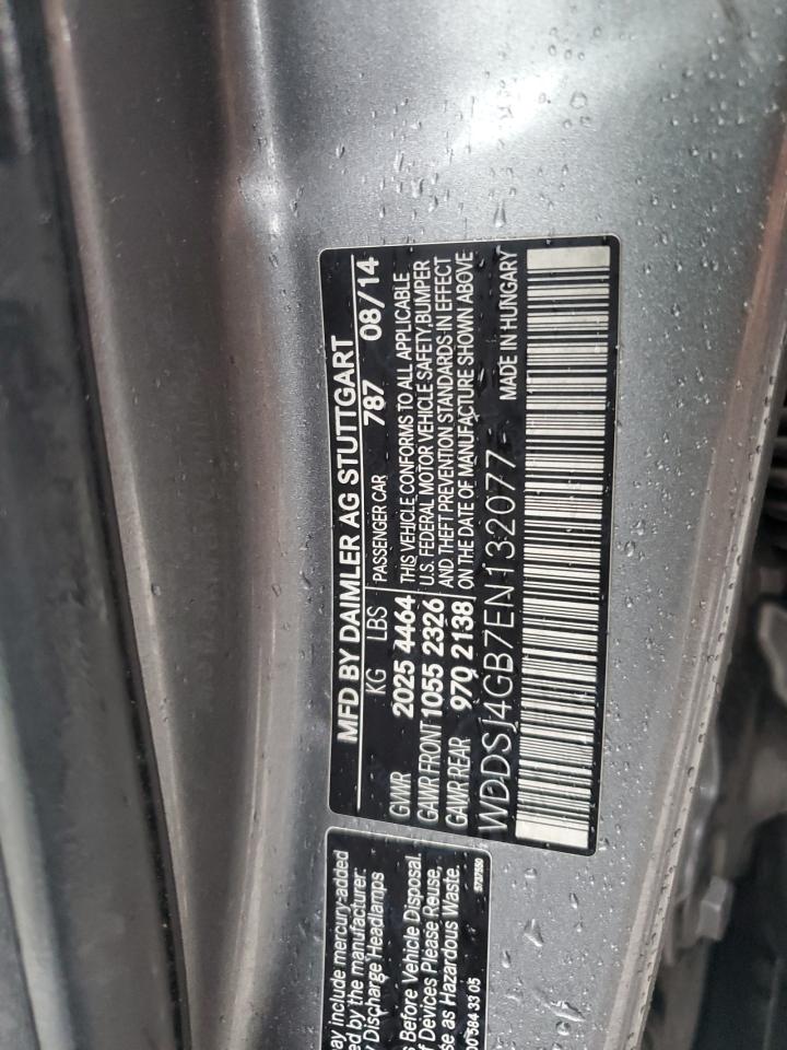 2014 Mercedes-Benz Cla 250 4Matic VIN: WDDSJ4GB7EN132077 Lot: 71367335