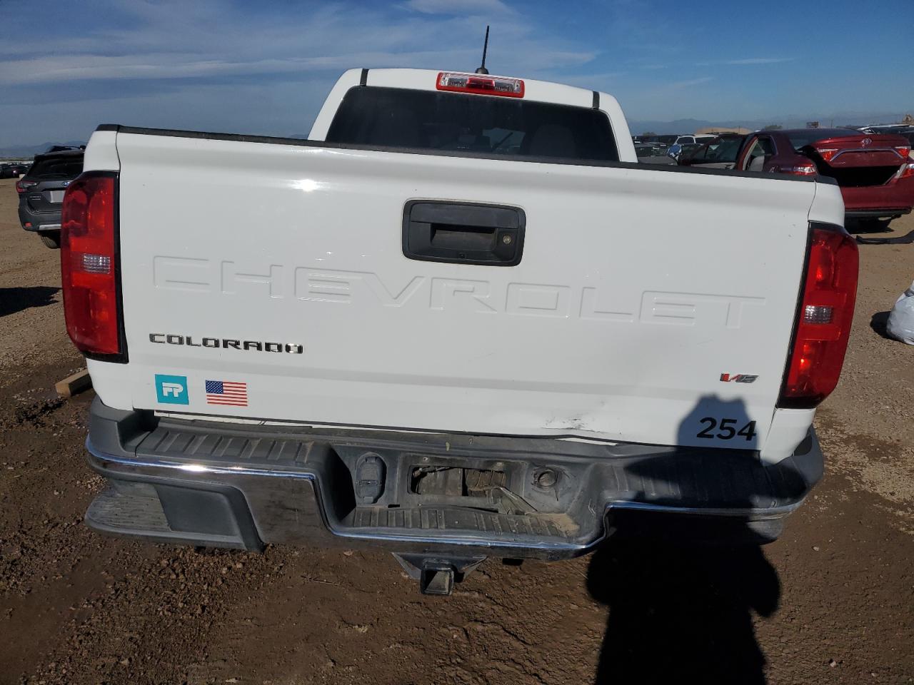 2022 Chevrolet Colorado VIN: 1GCGTBEN0N1231827 Lot: 81637885