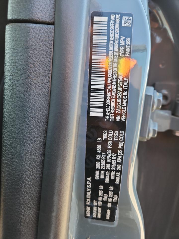 2018 Jeep Renegade Trailhawk VIN: ZACCJBCB7JPG75407 Lot: 80868365