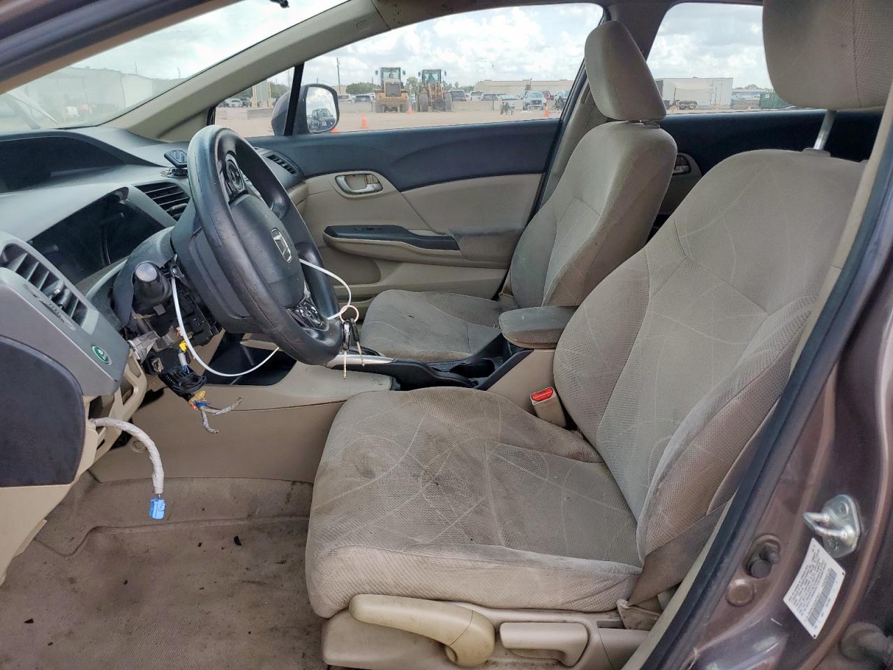 2012 Honda Civic Lx VIN: 2HGFB2F52CH519071 Lot: 80527355